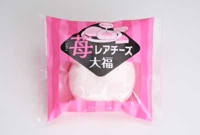 苺レアチーズ大福