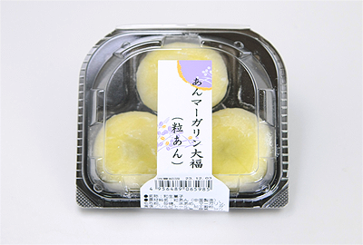 あんマーガリン大福(粒あん)3個入